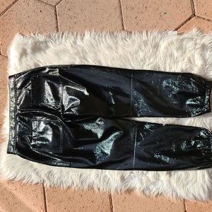 Joie Faux Leather Findley Pants Size 4 